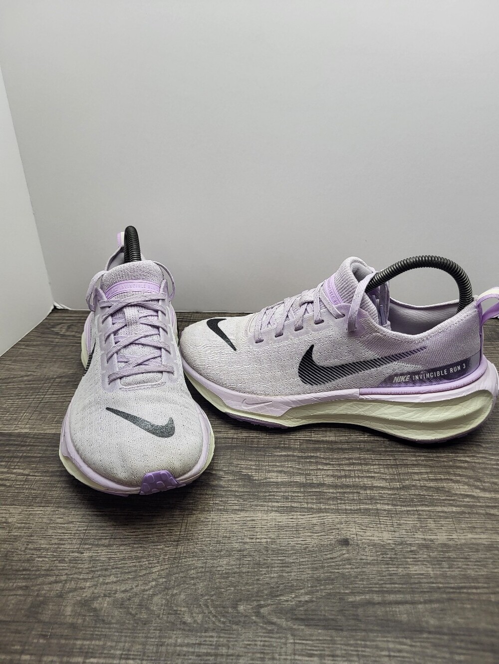 Nike ZoomX Invincible 3 Running Shoes Womens Size 7.5 Barely Grape Lilac